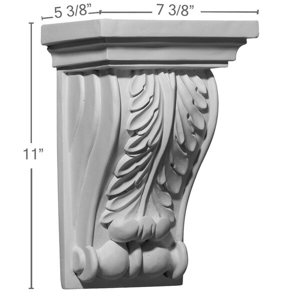 7 3/8W X 5 3/8D X 11H Wakefield Corbel